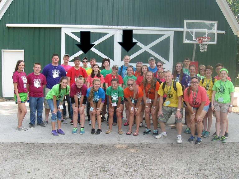 Growing up in the Crawford County area Alex and Jenna crossed paths many times. They were 4-H Camp counselors together and showed animals at the fair. 