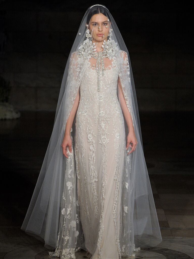 Reem Acra Fall 2019 Collection: Bridal Fashion Week Photos