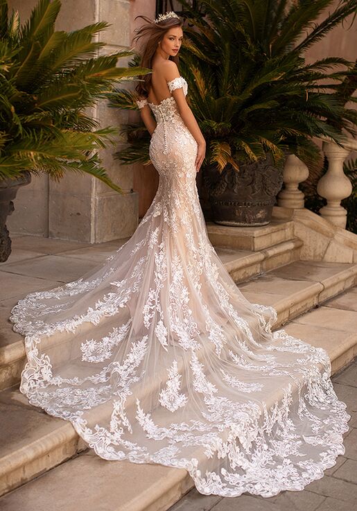 Moonlight Couture H1430 Wedding Dress 