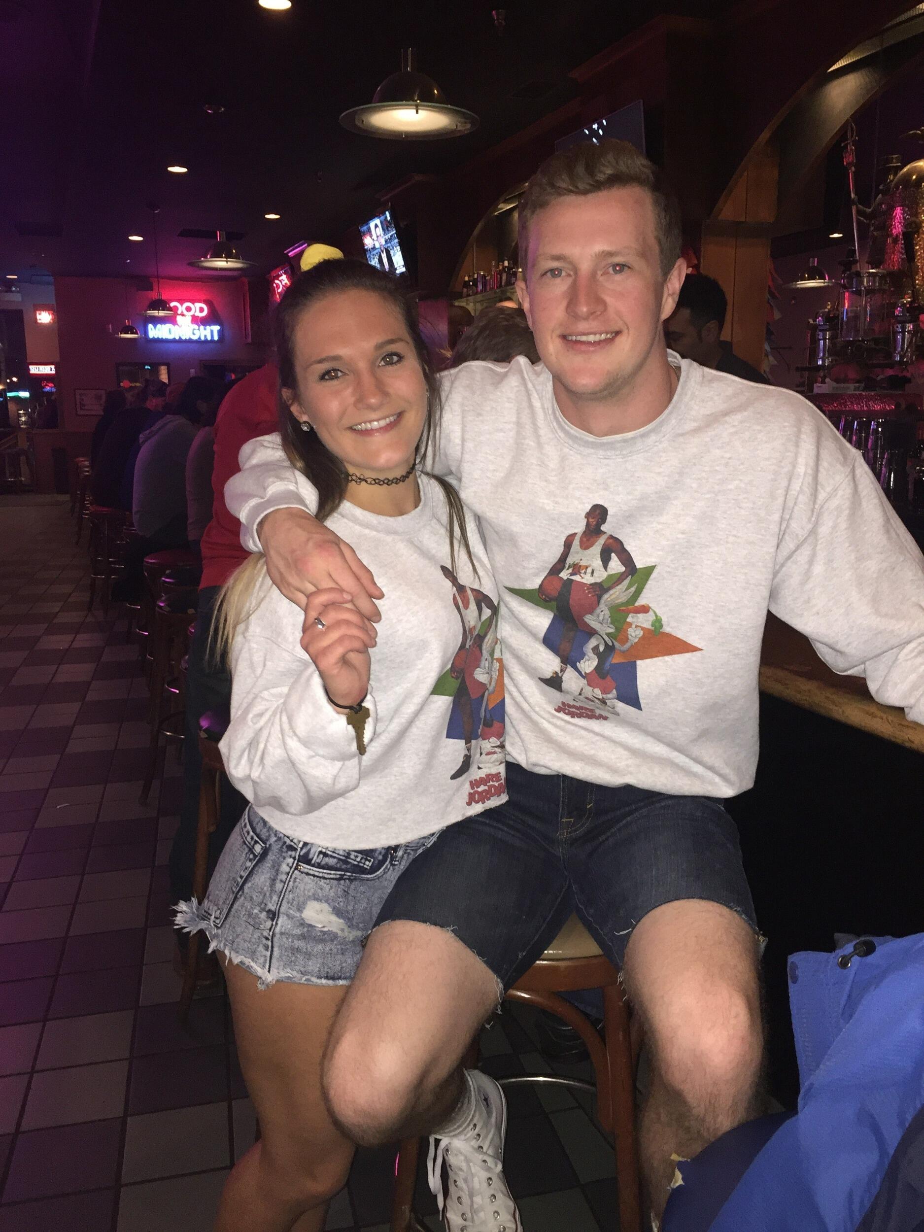 Senior year of college date parties