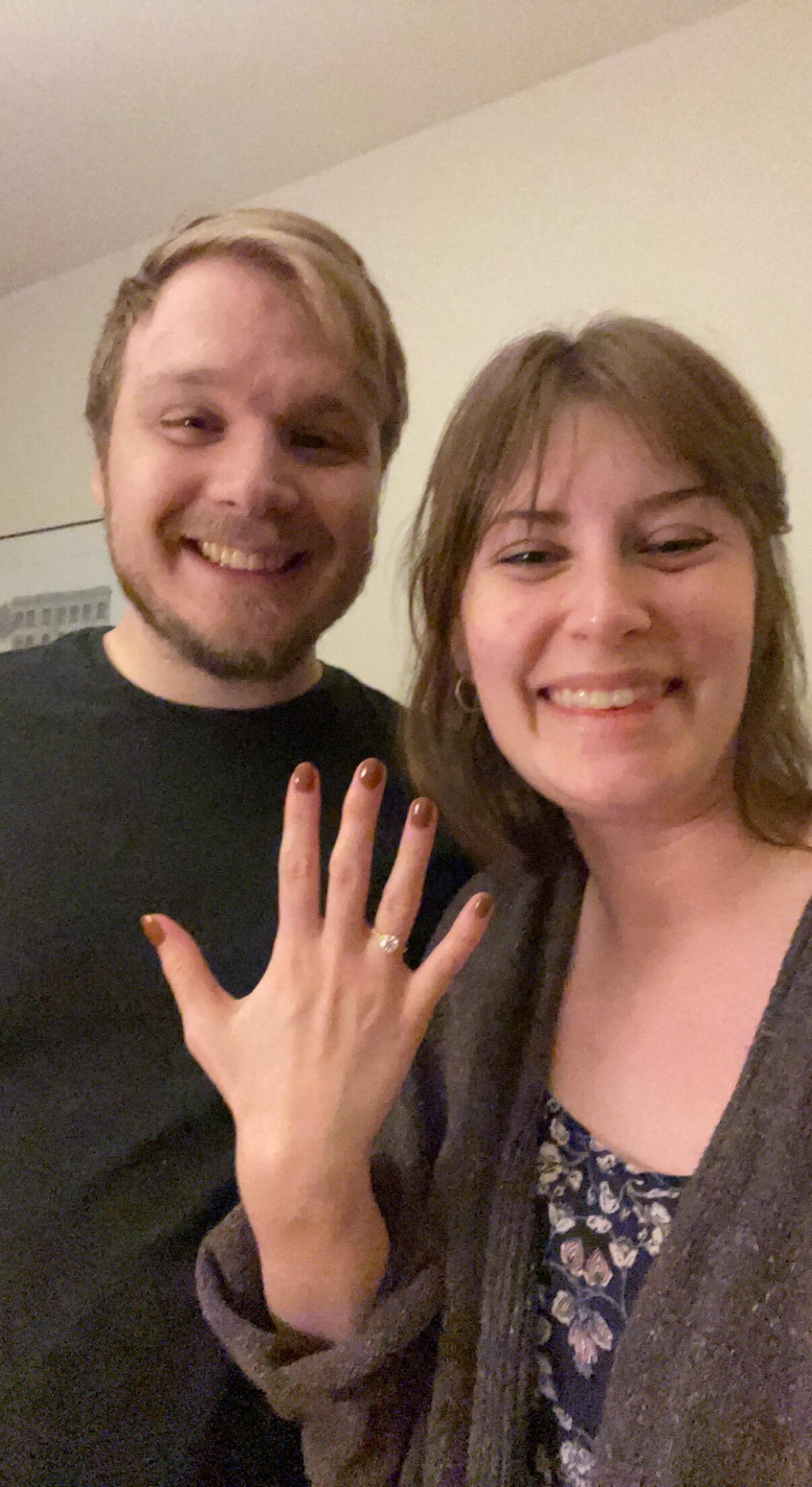 ...and we are engaged!