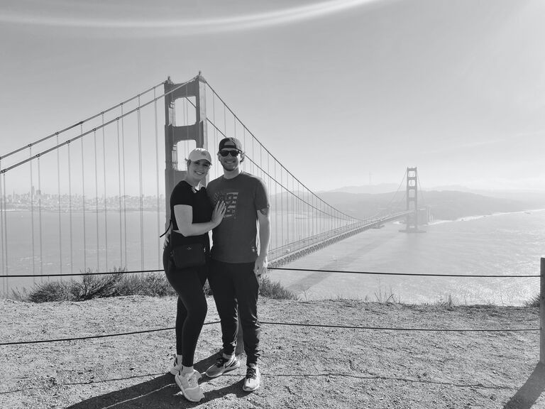 They took their first trip together to Brandon's hometown in December of 2020. Brandon grew up in California near the Bay and surrounded by hills, very different than what Arizona has to offer! Carly met his friends and family for the first time, got to explore San Francisco, and went to a few wineries in Napa. Not a bad first trip together!