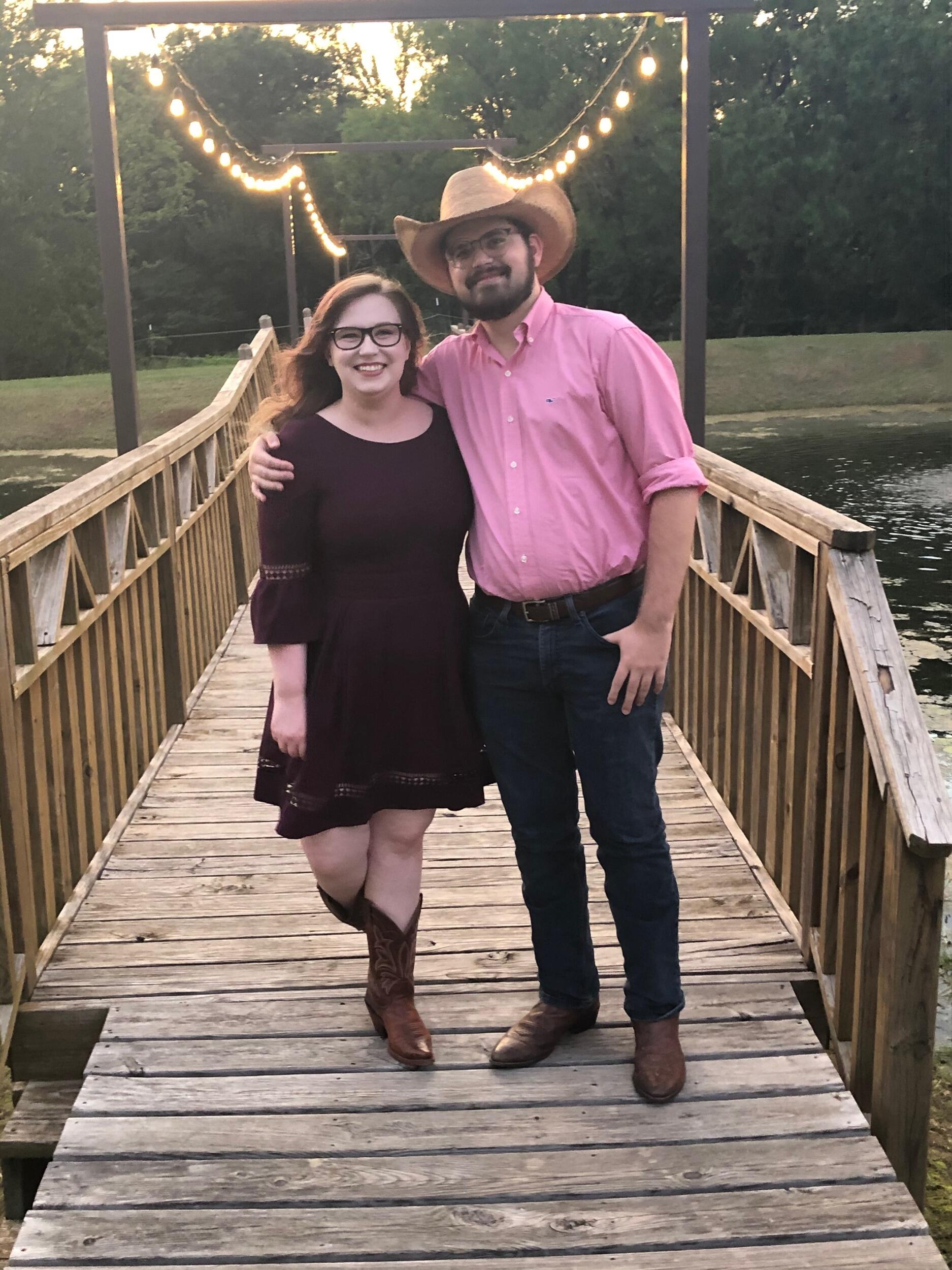 Grace and Brandon attend a wedding!
