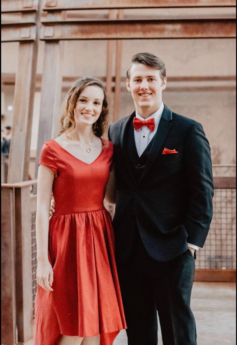 Prom in junior year.