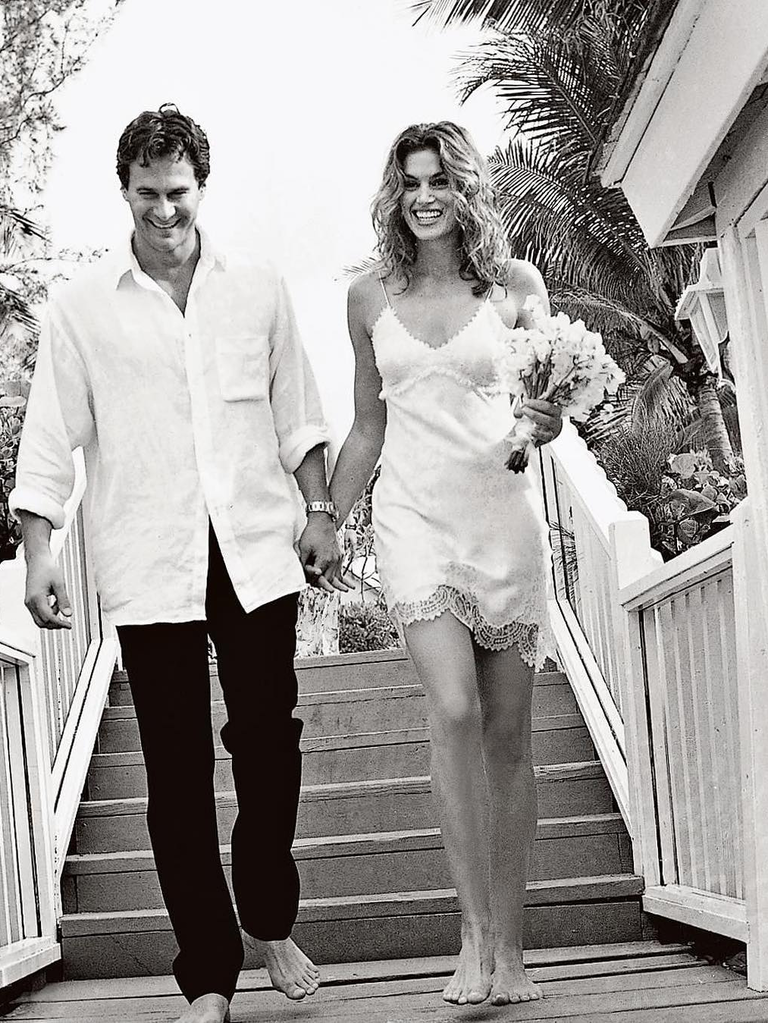 Cindy Crawford and Rande Gerber tie the knot