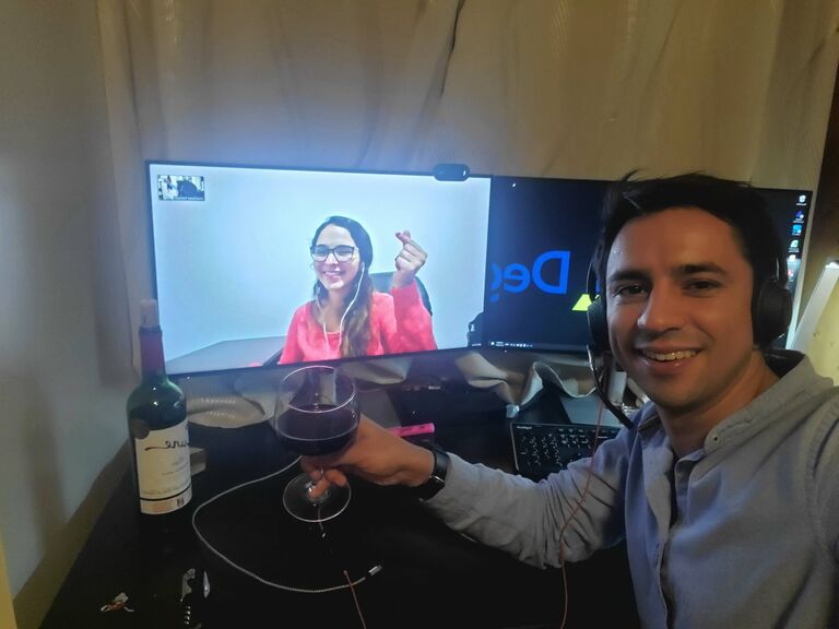 First Virtual Date, [Berkeley,CA - CDMX,MX]