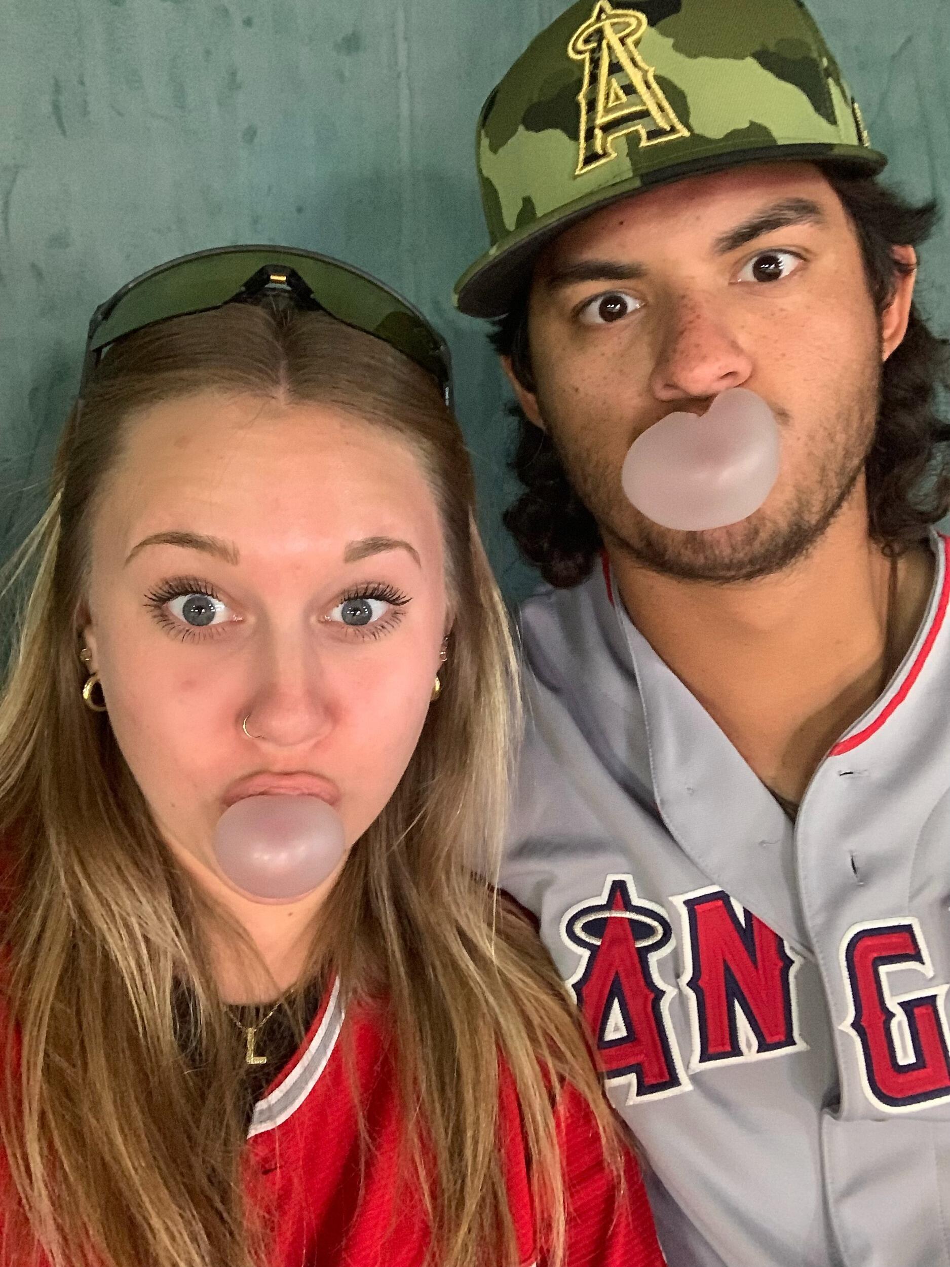 First baseball game together to celebrate one month of dating!