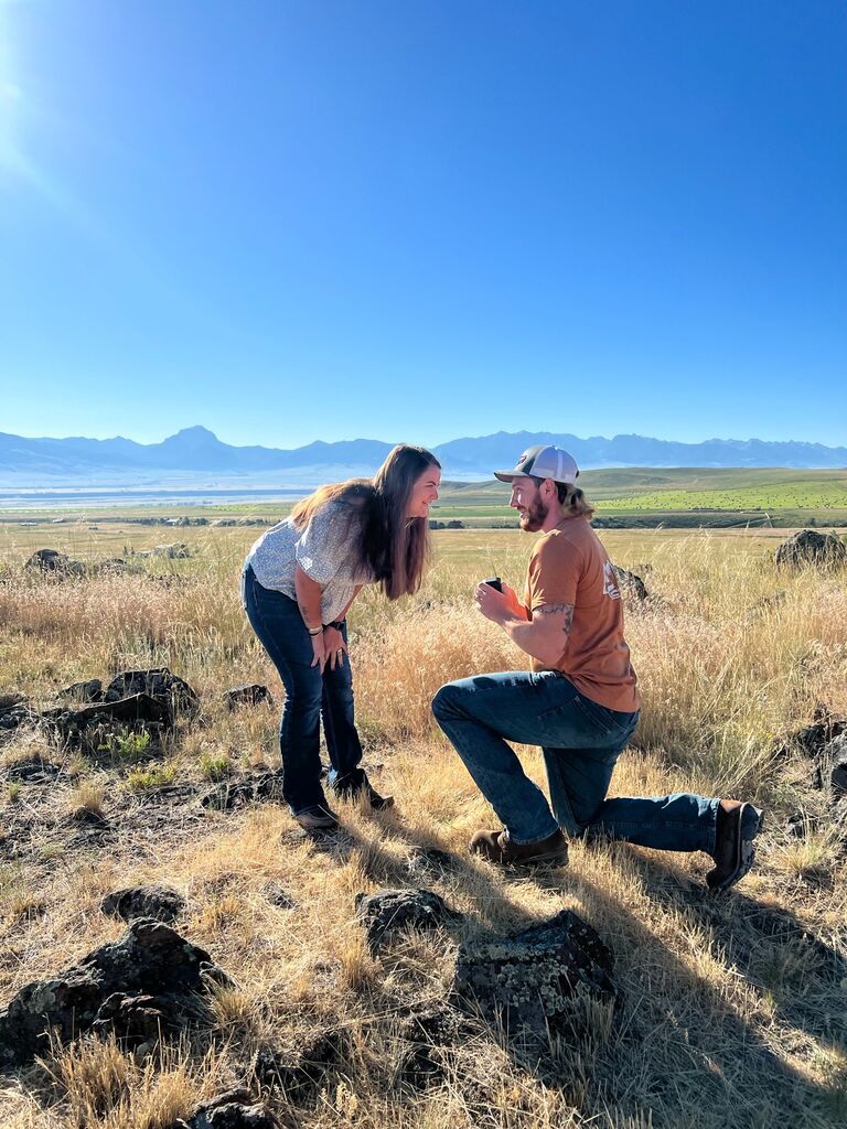 The proposal- Ennis, Montana