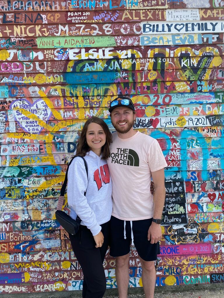 Carl & Ivana's favorite place is Door County! They're so excited to get married  in a place so special to them.