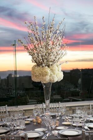 Cherry Blossom Wedding Flower Arrangements