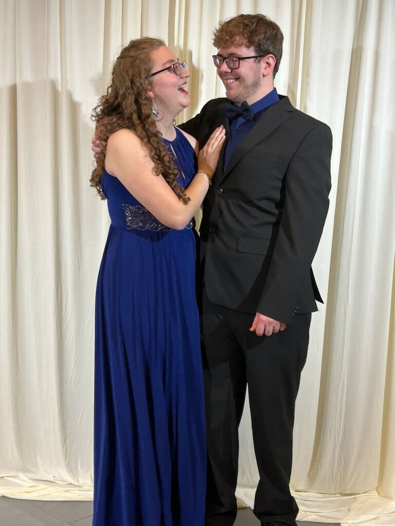 Asbury's Junior-Senior dance, the couple's first dance together (Shawn embarrassed himself multiple times)