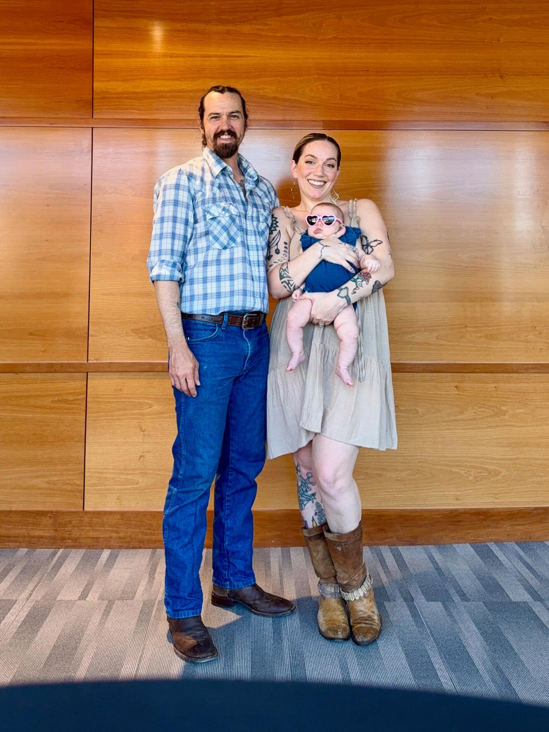 We're so in love! We're a family! Chris has a budding career, two beautiful gals to come home to, and Hannah's sleep deprived! We are getting mawwiaged! You're all caught up, but do the details even matter? See you in December!!!