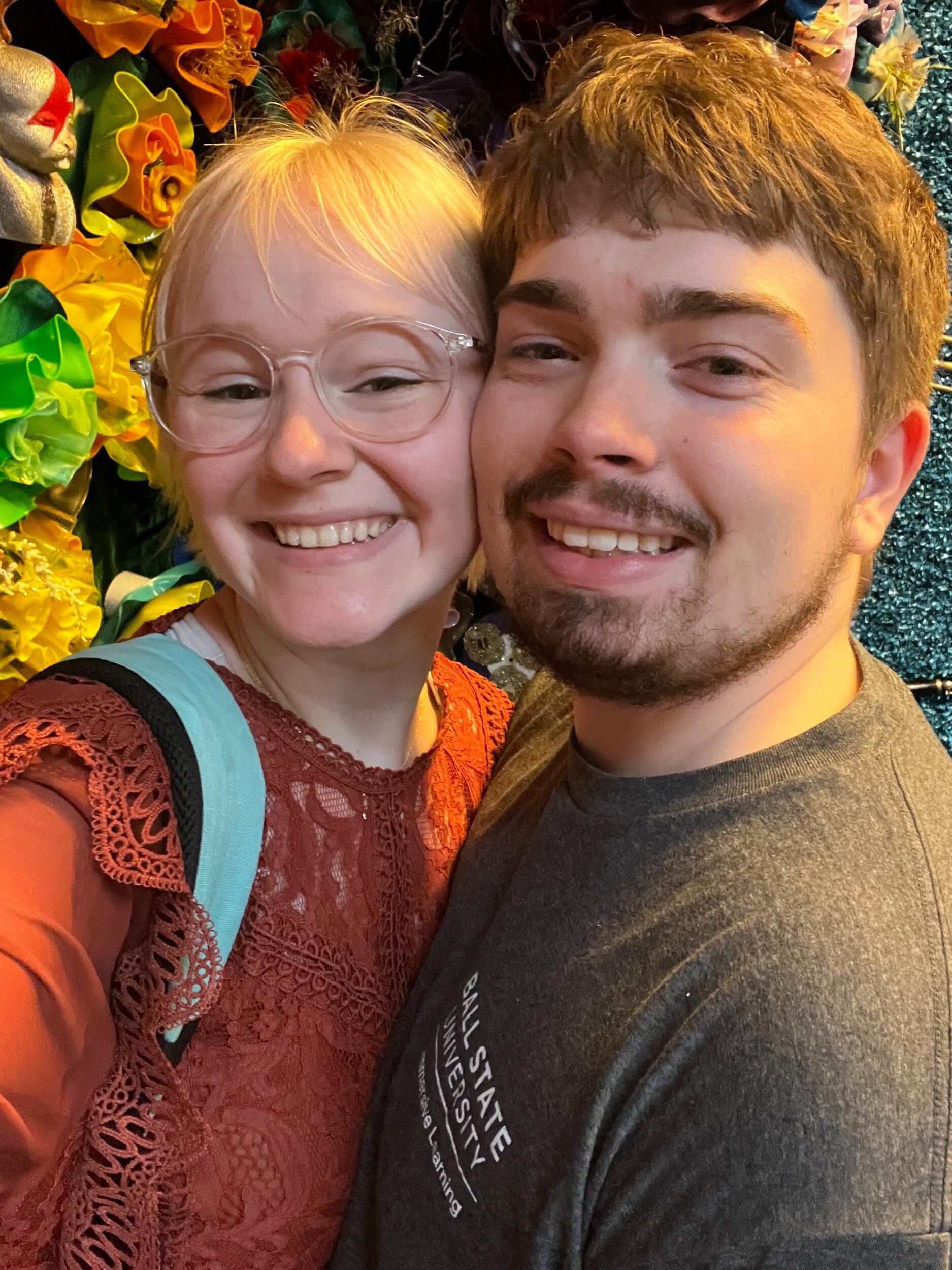 Us at a cool interactive museum in NOLA