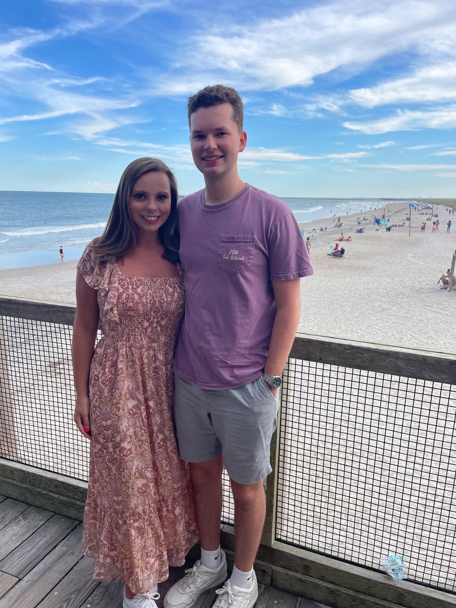 After Alan spent the summer in Texas and Grace spent the summer in Raleigh, we had a great weekend at the beach. 