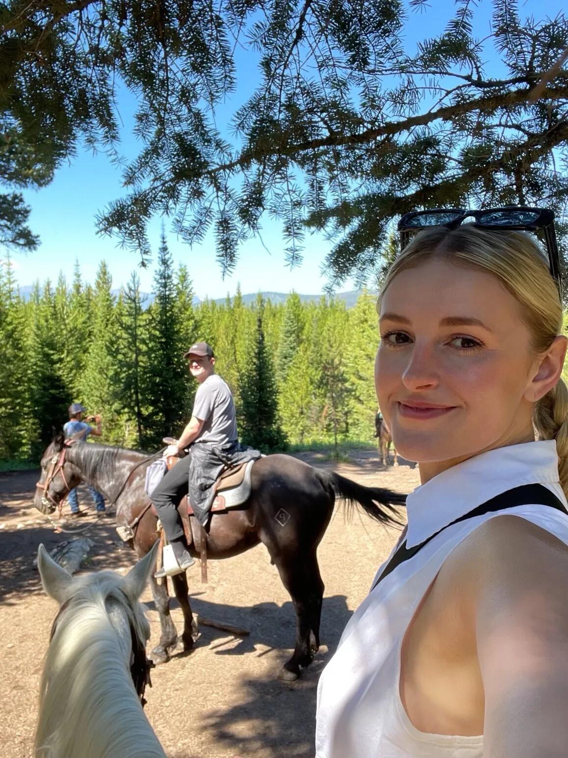 Yellowstone for Keaton's surprise Bday trip.