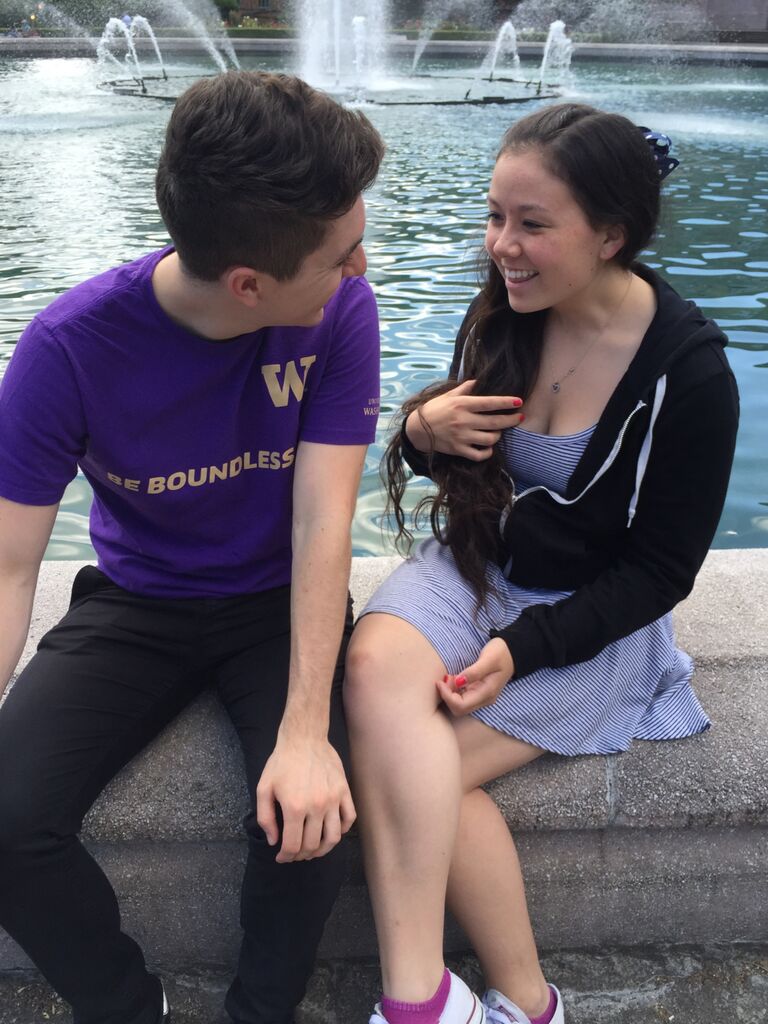 Joe and Tori prepare to spend the summer apart--Joe at UW taking summer classes and Tori in Rome for her study abroad trip.