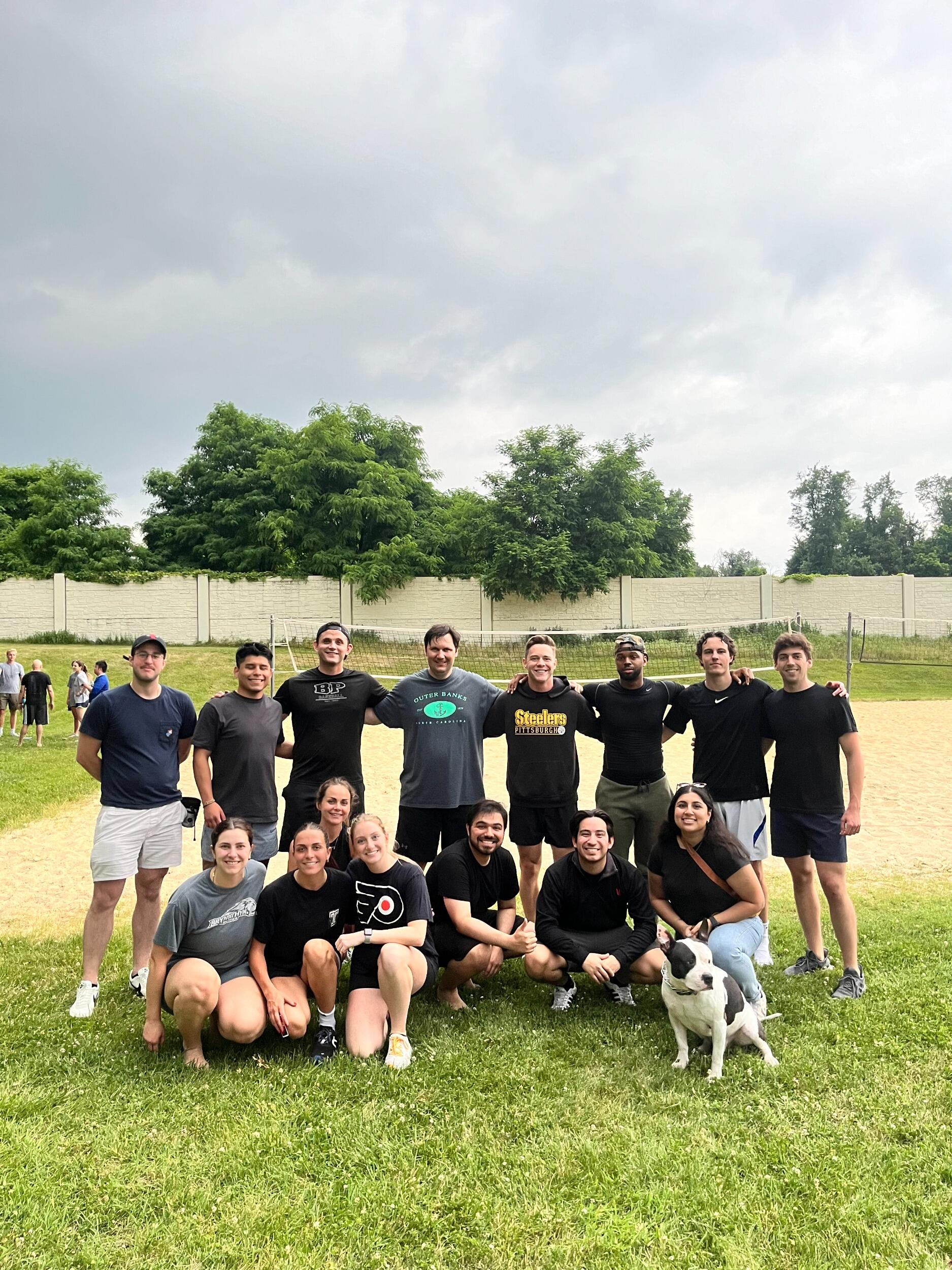 They competed in intramural sports together and found their friendship continued to develop throughout. 