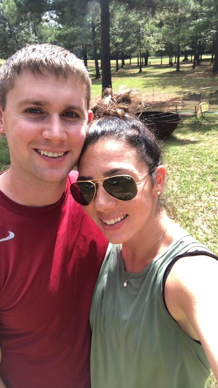 Chris moves to Houston.  Lauren took the road trip with him.  