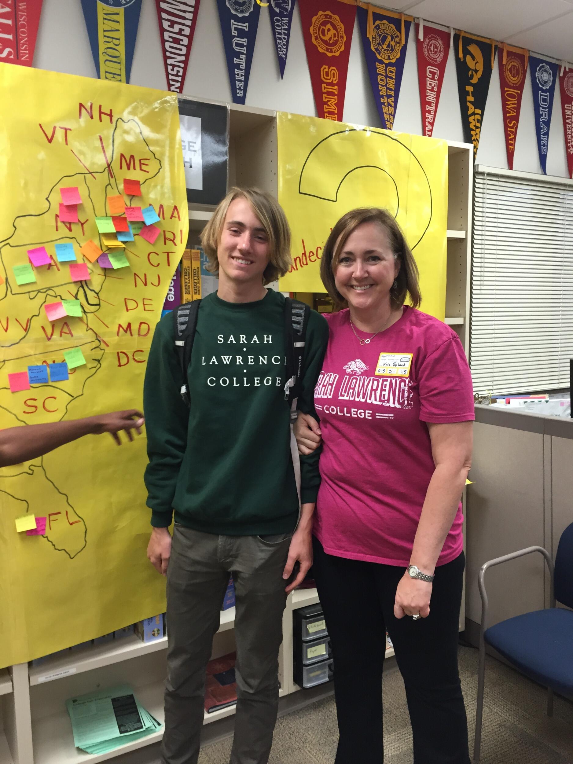 Paul decided to attend Sarah Lawrence College for his undergrad