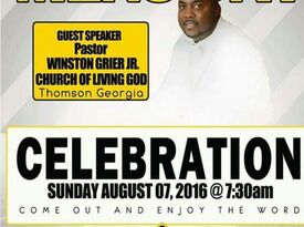 Pastor Winston Grier - Motivational Speaker - Thomson, GA - Hero Gallery 4