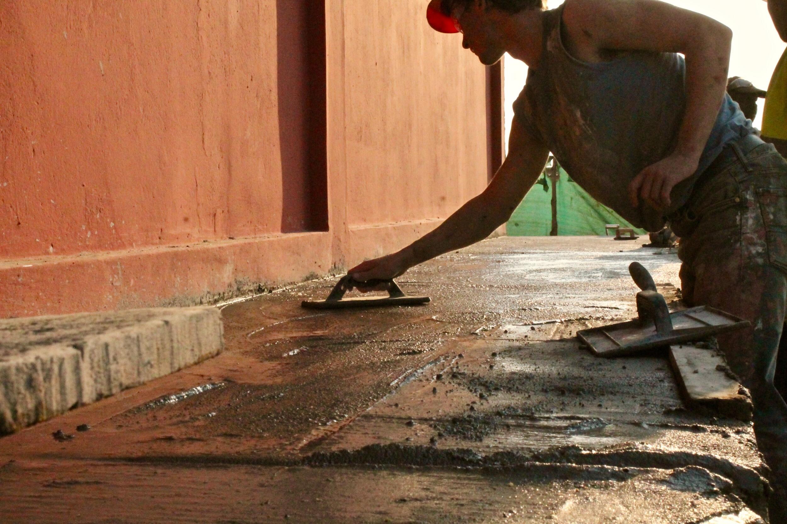 ... while Sam mostly worked on cement,