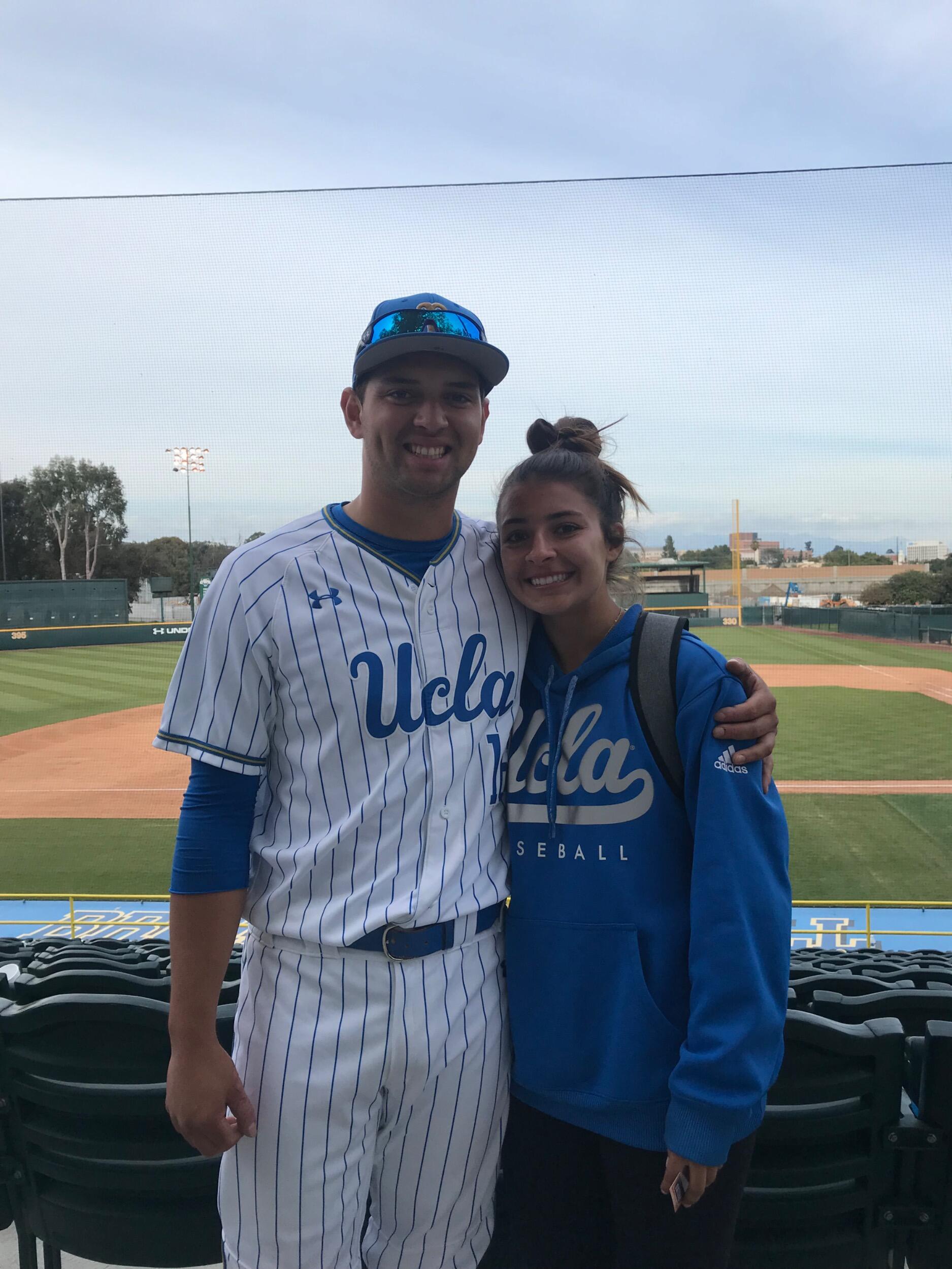 Kyle and Marley continue to date throughout college while going to each other's games and supporting one another. 