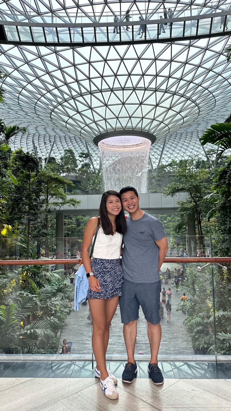 Met in Singapore! 