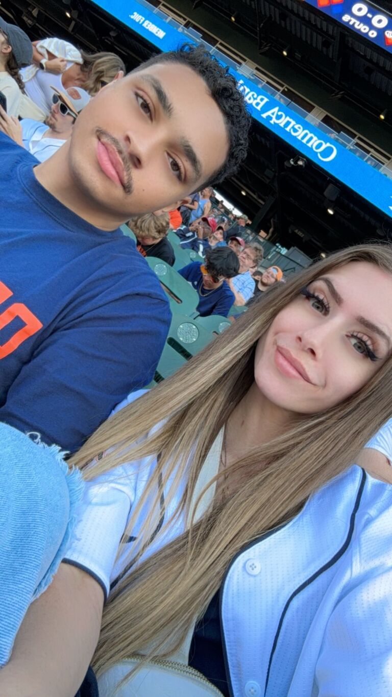 Our first Tigers game together!