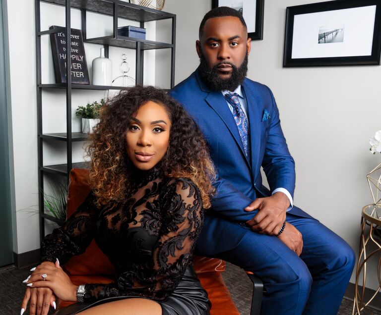 This Power Couple met doing a Real Estate deal and decided to partner in Business and in Life. Jasha and Joya started the The Balcom Group Real Estate Team at Atlanta Fine Homes Sotheby’s International Realty!!