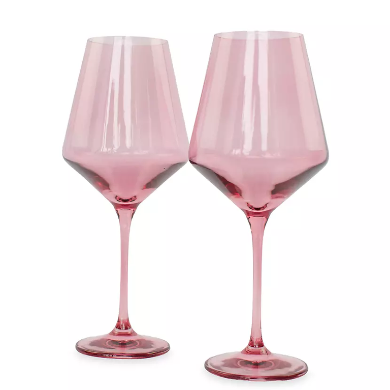 Estelle Tinted Wine Glasses for the best anniversary gifts