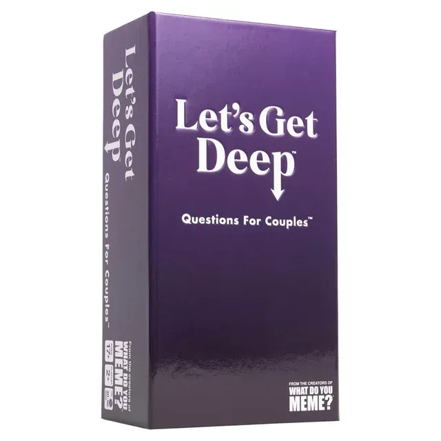 Let's Get Deep adult rehearsal dinner party game