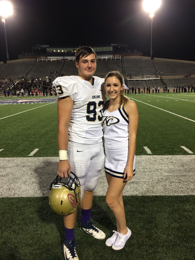 Junior year of high school, after knowing each other for two weeks Caleb asked me to be his girlfriend. I said “Are you sure”?