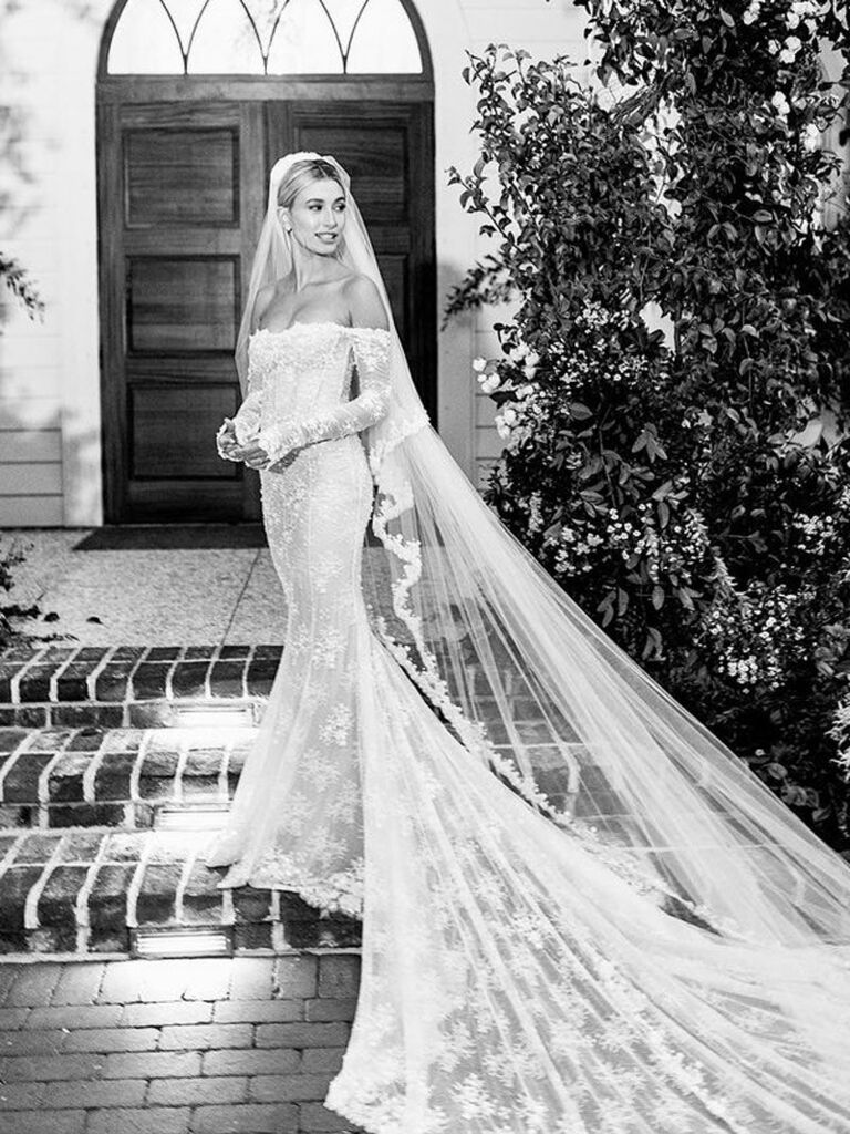 Bohemian Illusion Celebrity Mermaid Wedding Dresses With