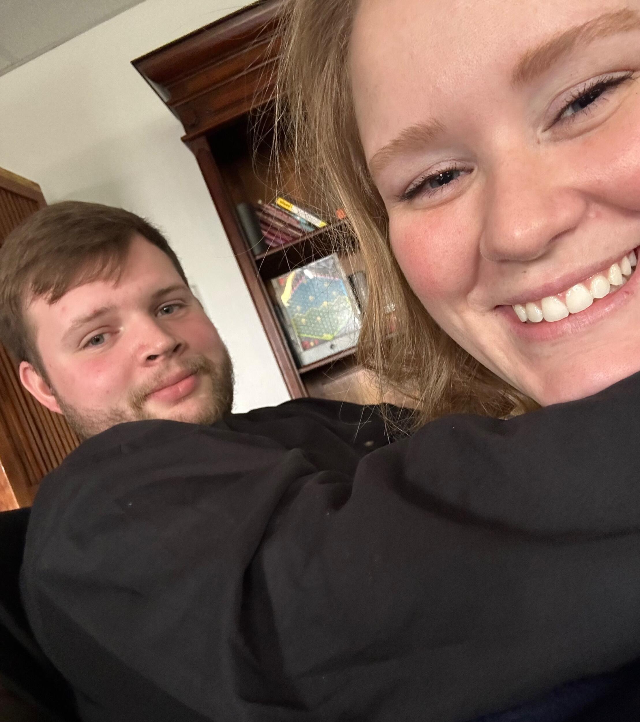 Savannah flew to FC for a much needed break!