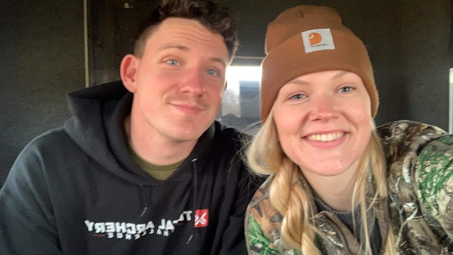 Alex and Crystal went to Alex's hometown in Michigan over Thanksgiving. They went hunting almost every day and were able to bring home some venison!