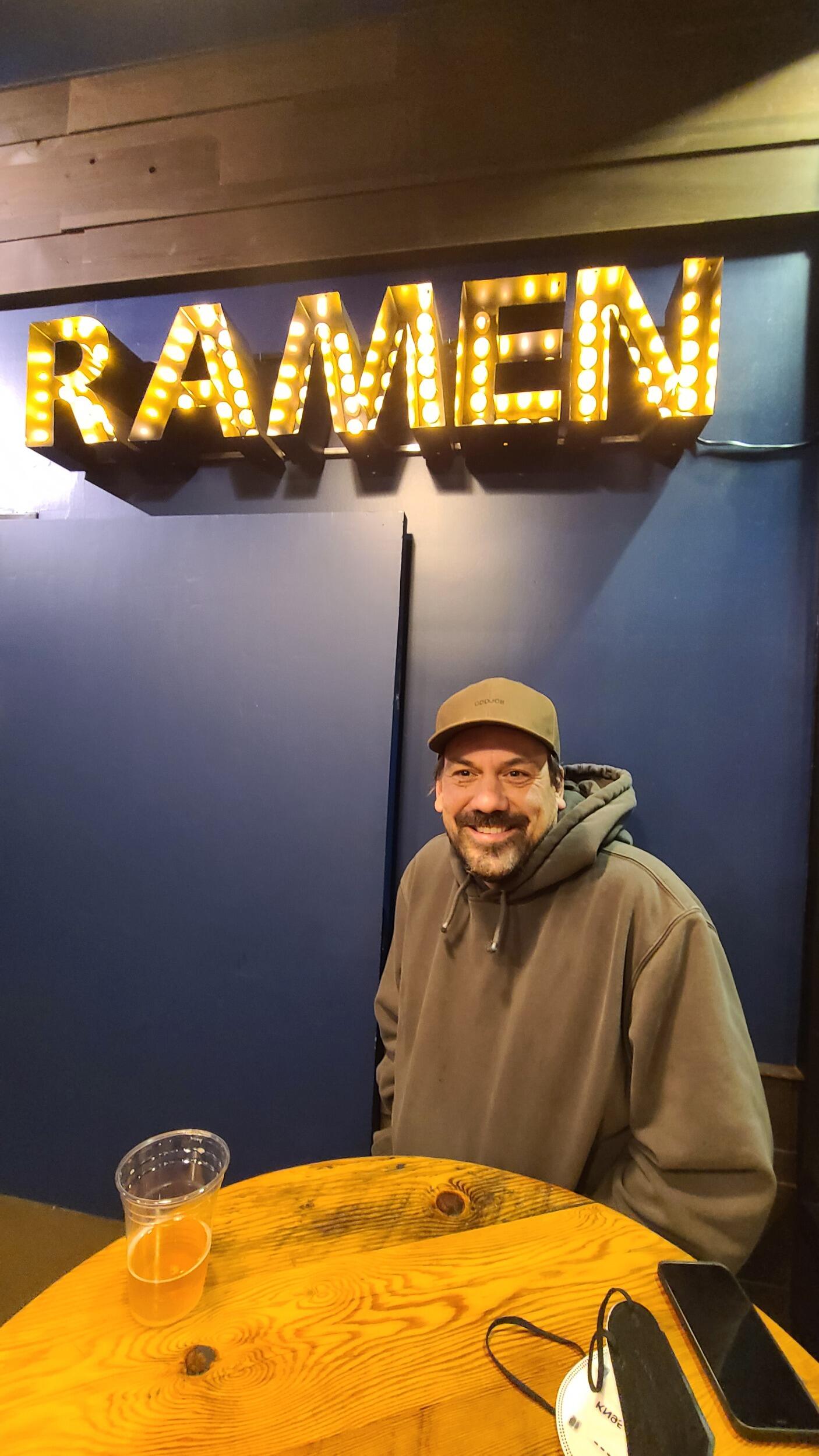 Despite living in North Portland, Martin and Ashley often return to favorite restaurants from their first year of dating. A ramen place in SE Portland was always worth the drive.