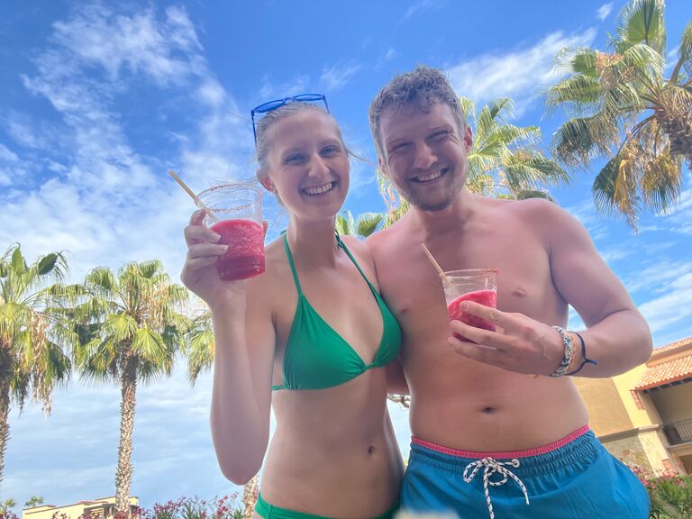 Our 1st trip out of the country together. We went to Cabo San Lucas, Mexico to celebrate 2 years together. 