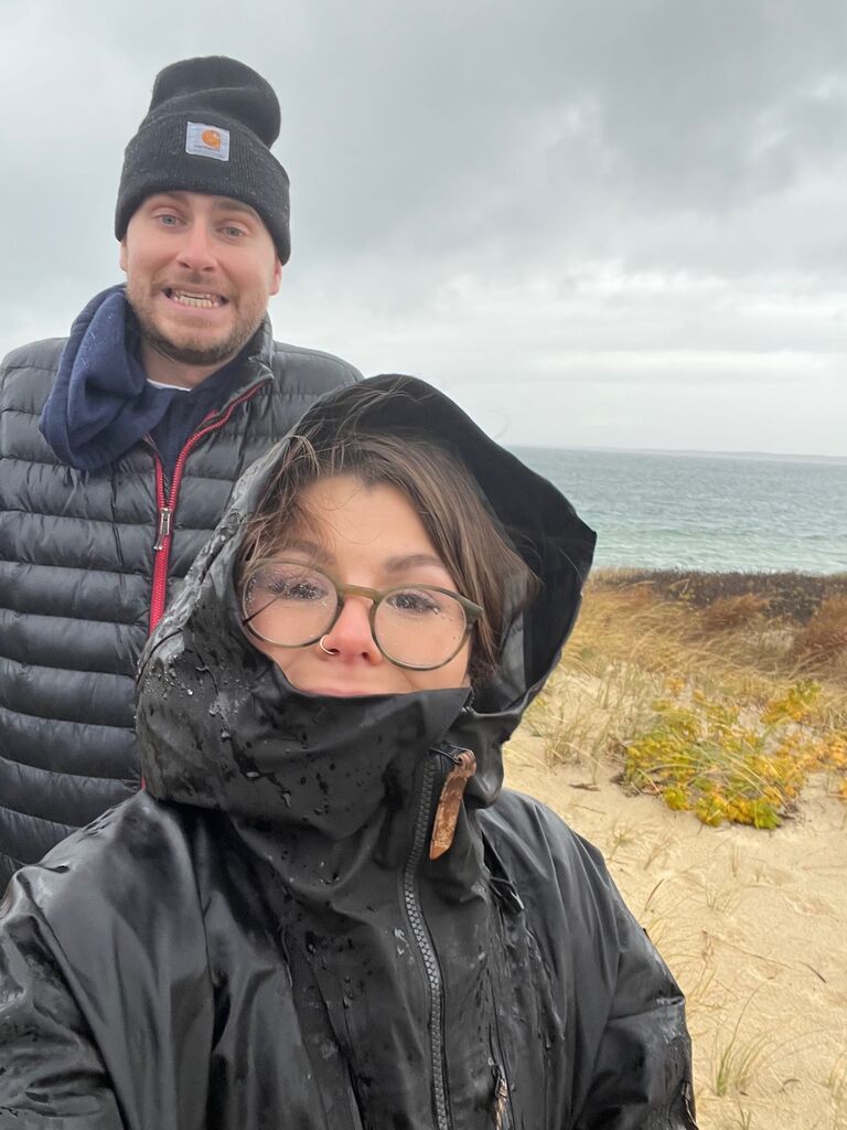 Rainy Walk at Cedar Tree Neck