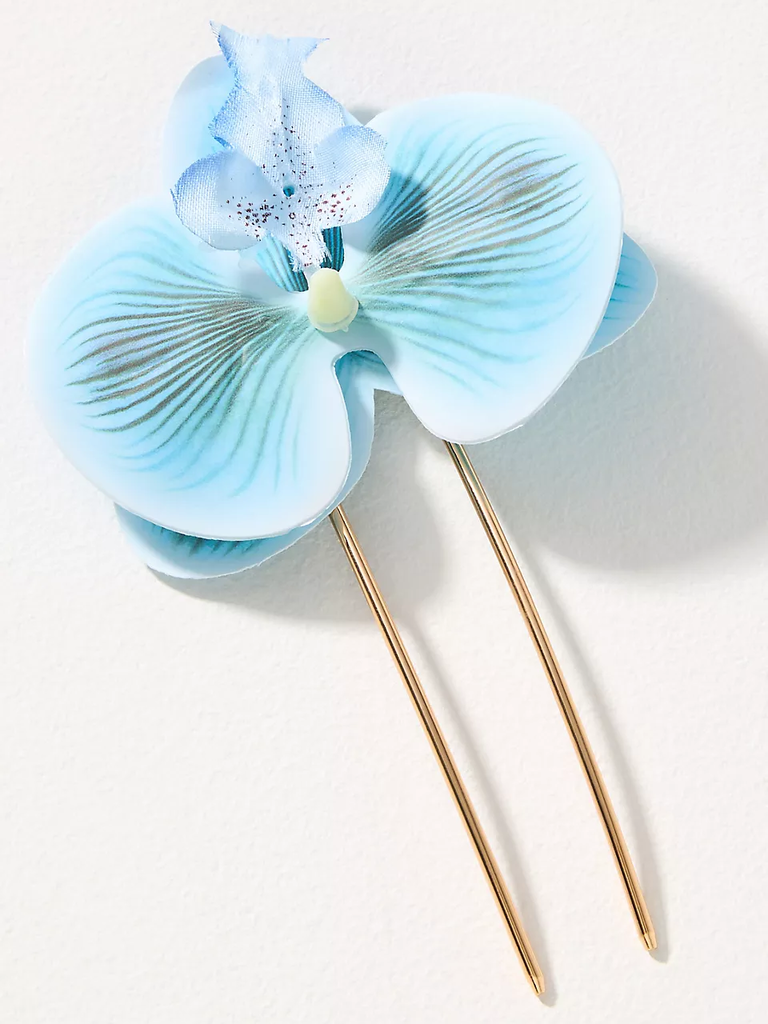 Orchid Floral Hairpin