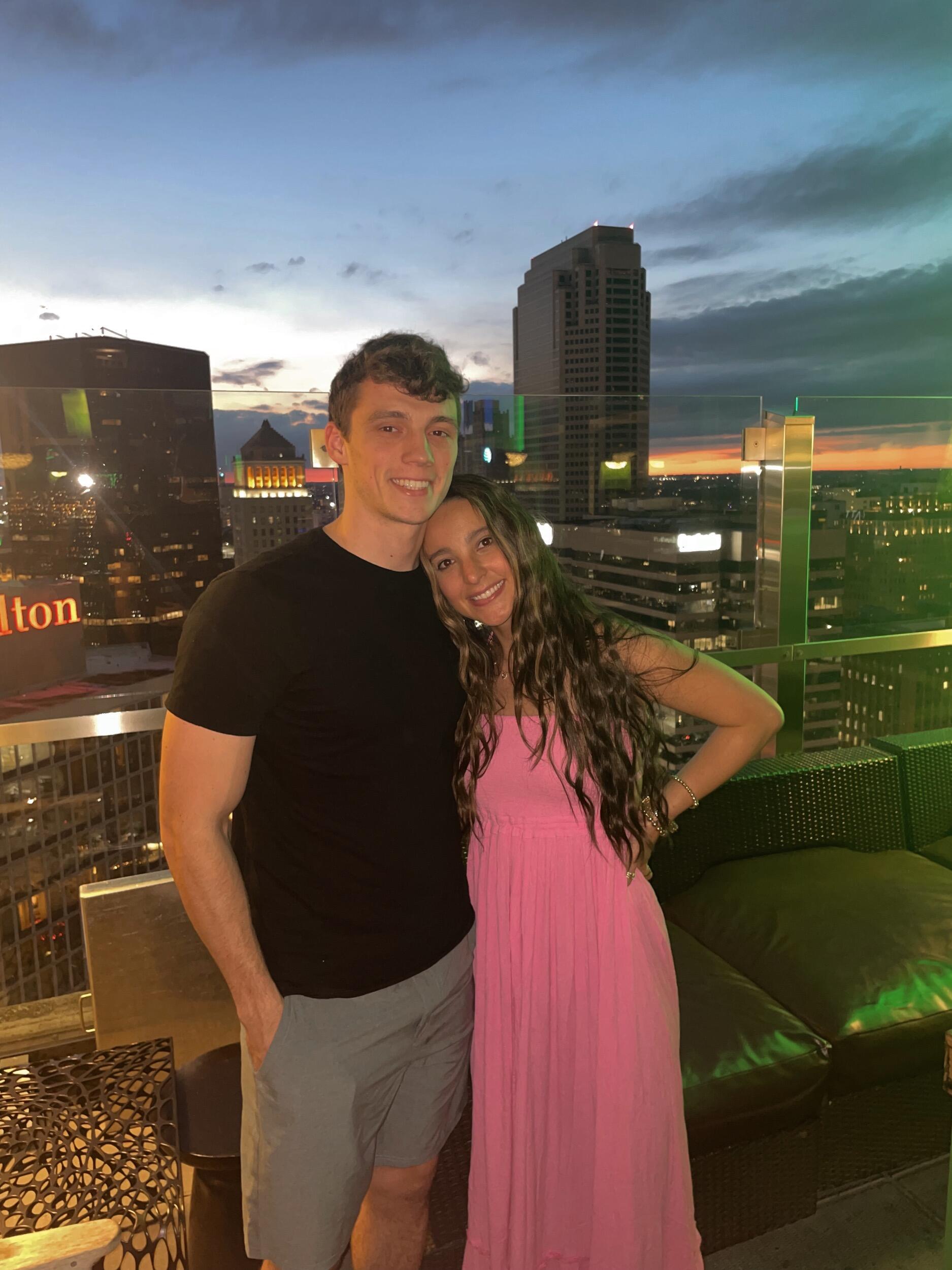 Our last date before Ana moved to Houston// Nuestra ultima cita antes de qua AnaMa se mudara a Houston