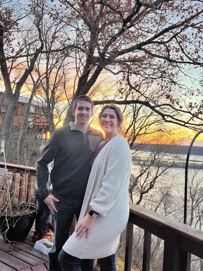 First Thanksgiving together. So much to be thankful for this year!