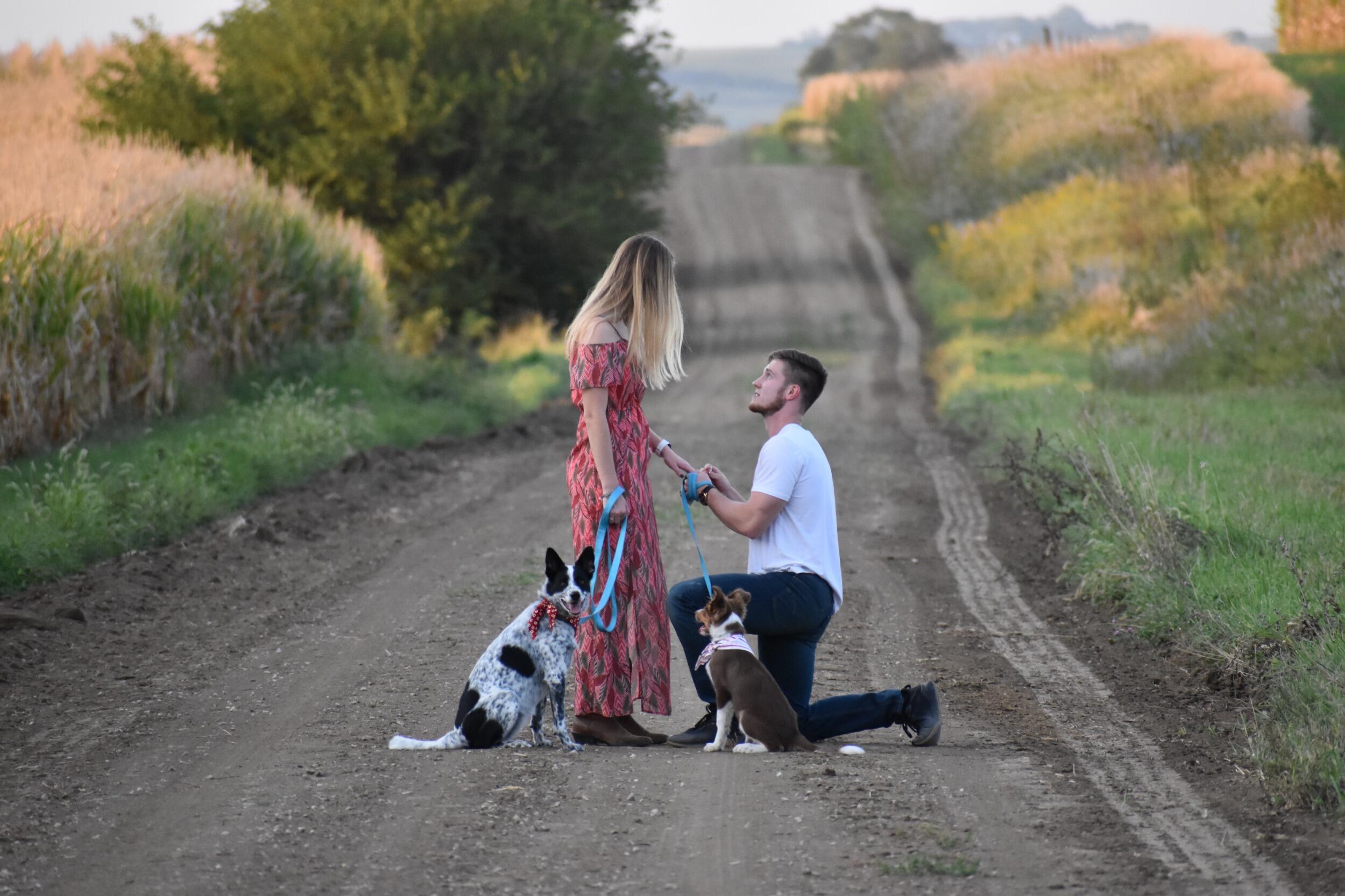 We're engaged!