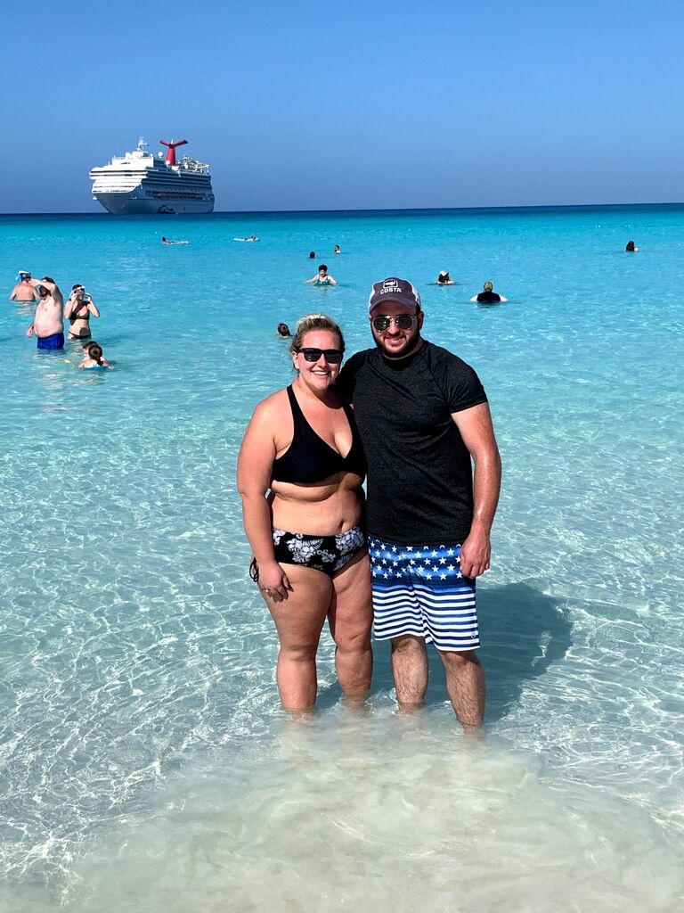 Our first vacation together. We came home to the start of the COVID-19 pandemic!