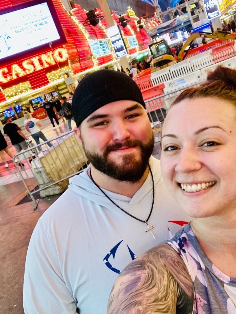 We took our first big trip together! We started in Vegas for a pool tournament...