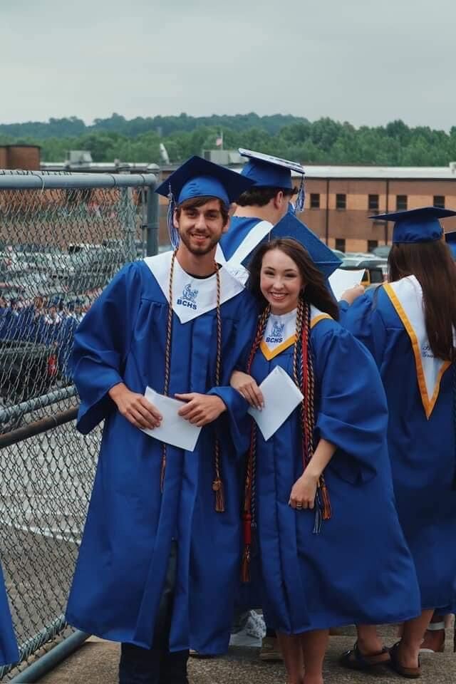 We graduated high school together!