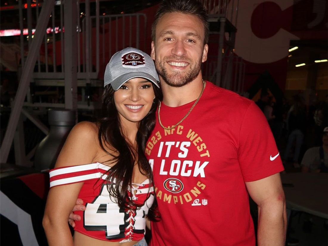 Kyle Juszczyk and wife Kristin Juszczyk
