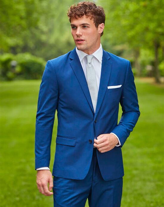 BLACKTIE ATHENS Cobalt Wedding Suit Wedding Tuxedo | The Knot