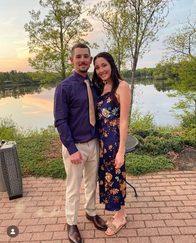 They didn’t know at the time they would be each other’s forever wedding dates! What a stunning couple!