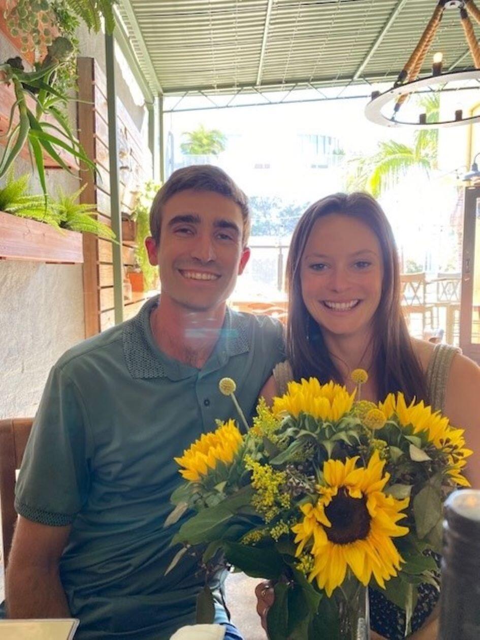 He supported her when she was sworn into her dream job - San Diego County Deputy District Attorney!