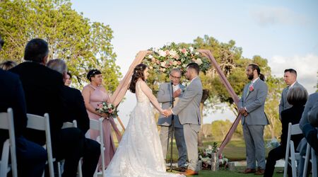 Morgan + Justin, Rose Garden Wedding